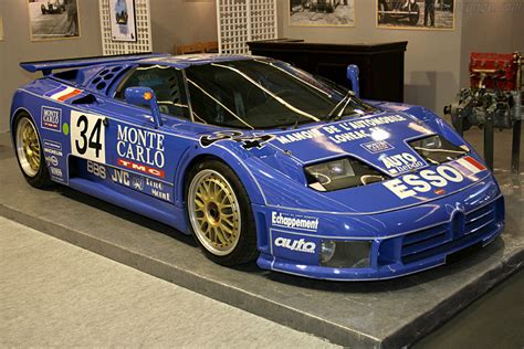 Norev Bugatti EB 110 S #34 1994 Le Mans / 珍品 ノレブ 1994ルマン ブガッティ EB 110 S ...