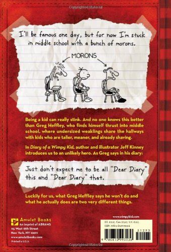 Diary of a Wimpy Kid, Book 1 - Buy Online in UAE. | Hardcover Products ...