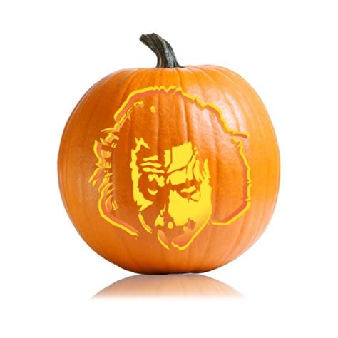 Dark Knight Joker Pumpkin Carving Stencil