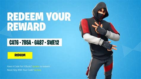 Fortnite Redeem Codes for Skins, Outfits, and V-Bucks (September 2024)