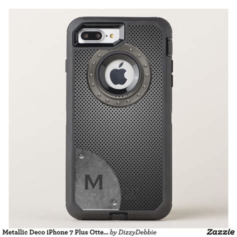 Metallic Deco iPhone 7 Plus Otterbox Case | Zazzle.com | Iphone 7 plus, Black iphone 7 plus ...