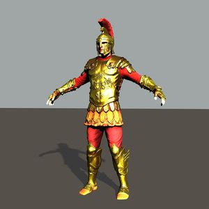 Roman Soldier 3D Models for Download | TurboSquid