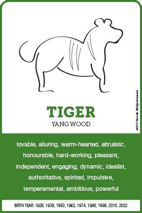 The TIGER Personality | Tiger zodiac, Chinese zodiac tiger