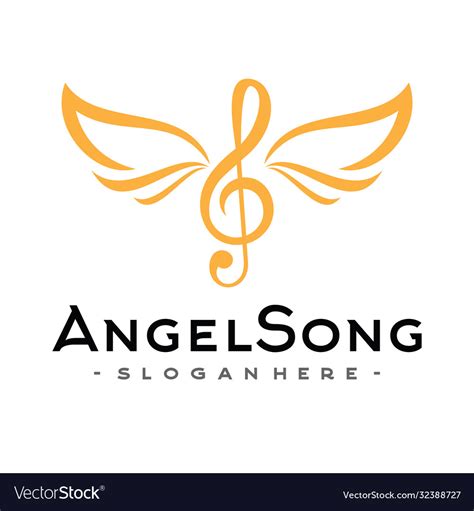 Music logo singer choir logo design inspiration Vector Image