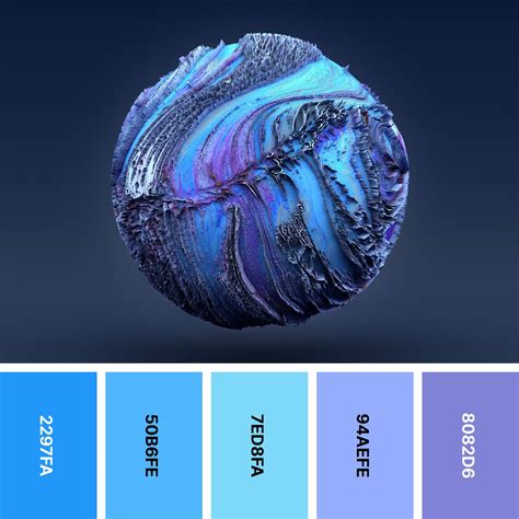 30 Cool Color Palettes for Calming Designs | Color Meanings