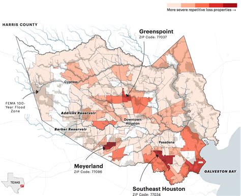 Where the government spends to keep people in flood-prone Houston neighborhoods | The Texas Tribune