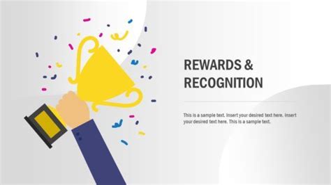 Reward & Recognition PowerPoint Template | Reward and recognition, Awards certificates template ...