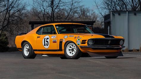 Bud Moore 1970 Ford Mustang Boss 302 Trans Am Nets Less Than Expected - autoevolution