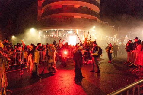 The Krampus Parade in Austria Editorial Image - Image of costume, festival: 200169255