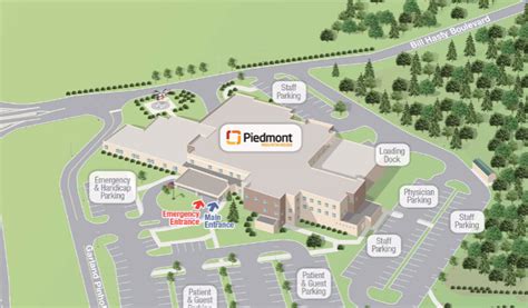 Piedmont Hospital Atlanta Map - Map Of Florida