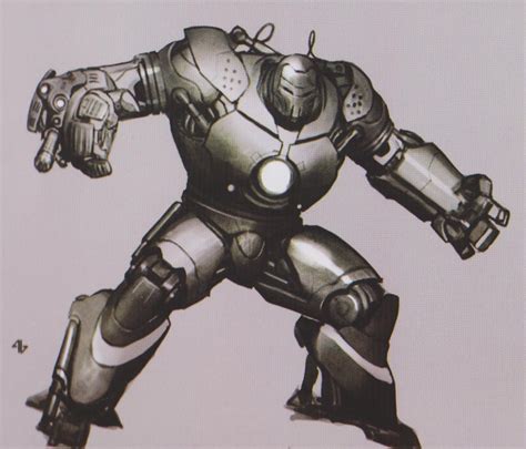 IRON MAN: The Villainous Iron Monger Is Unrecognisable In This Cool Concept Art From The 2008 ...