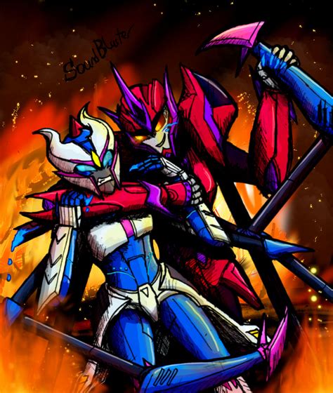 Airachnid vs Arcee (SG) by SoundBluster on DeviantArt