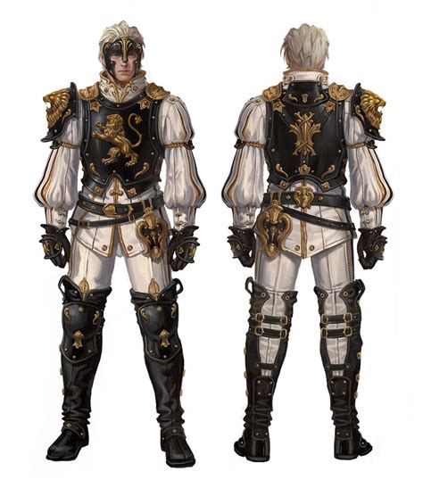 Armor Design Concept Artwork - Bless Online Art Gallery