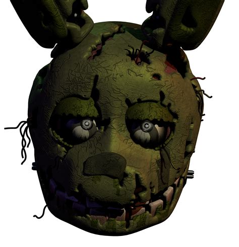 [EDITED] Springtrap V2 Head Finished by CoolioArt on DeviantArt