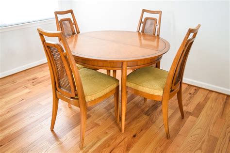 mid century dining table and chairs modern dining set