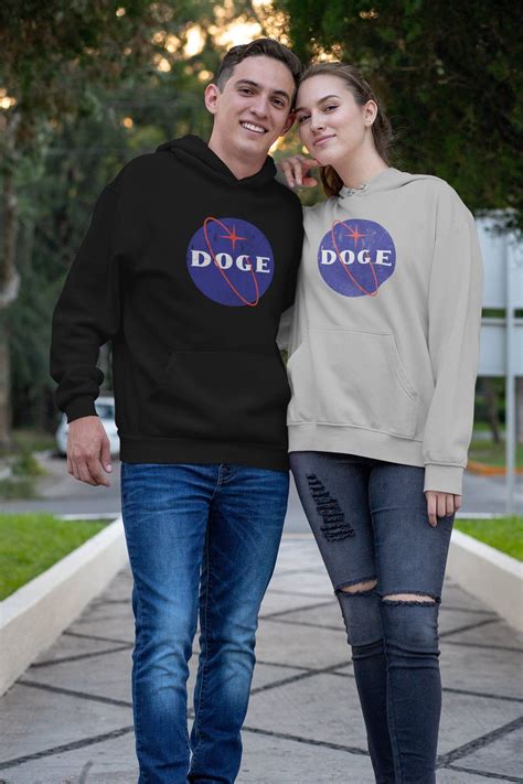 Doge Coin Hoodie Unisex Dogecoin Merchandise for Hodlers - Etsy