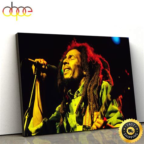 Bob Marley The Reggae Legend Poster Canvas – Musicdope80s.com