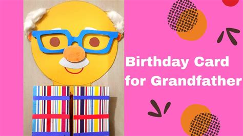 Handmade Birthday Card Ideas For Grandpa - Printable Templates Free