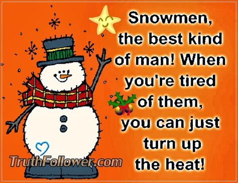 Snowman Quotes, The Best Kind of man