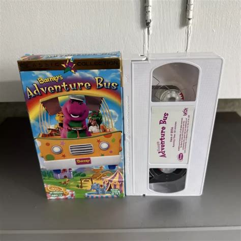 BARNEY - BARNEYS Adventure Bus (VHS, 1997) EUR 5,48 - PicClick FR