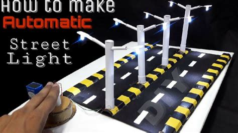 How to make Automatic street light (DIY) #automaticstreetlight #scienceprojects #trendingvideos ...