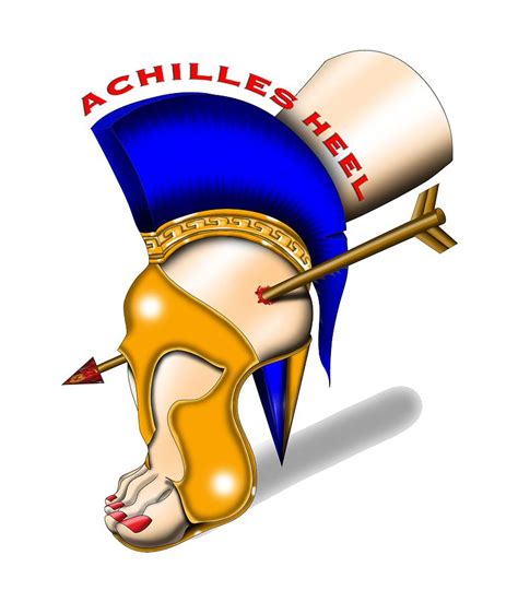 Achilles Heel Digital Art by GOP Art - Pixels