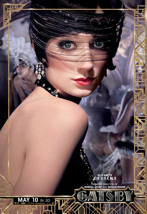 The Great Gatsby Character Poster - Elizabeth Debicki - HeyUGuys