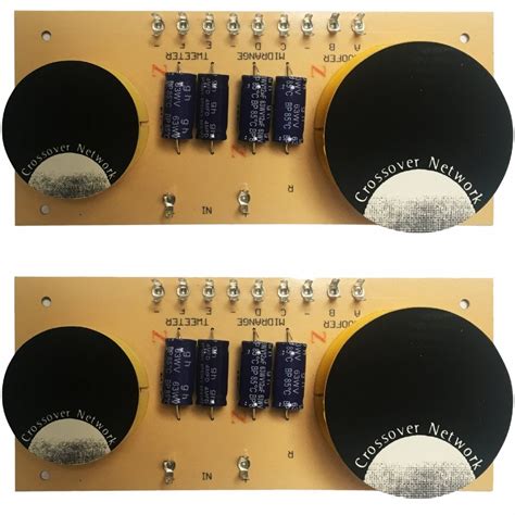 2 x Replacement 3-Way Speaker Passive Crossover / Xover