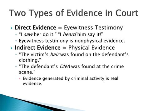 PPT - Evidence PowerPoint Presentation, free download - ID:1927710