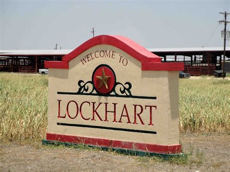 Geographically Yours Welcome: Lockhart, Texas