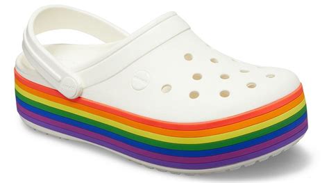 Crocband™ Platform Rainbow Clog - Crocs