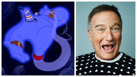 See Robin Williams in Action While Recording the Role of Genie for ...