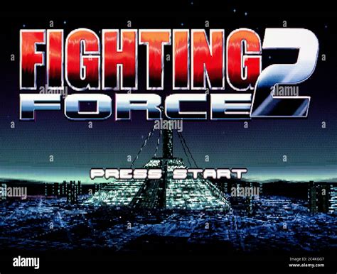 Fighting Force 2 - Sony Playstation 1 PS1 PSX - Editorial use only ...