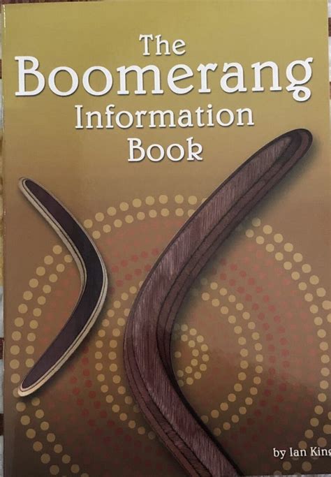 The Boomerang Information Book – Goldfields Aboriginal Language Centre