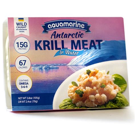 Amazon.com: Krill Meat Aquamarine Canned Antarctic Seafood Krill Meat like Tiny Shrimp in a Can ...