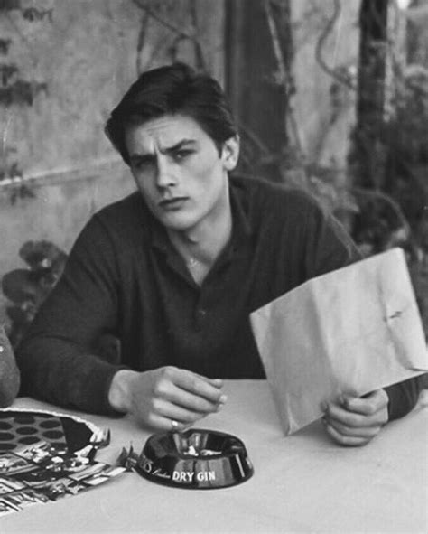 Iconic actors & Music Legends on Instagram: “Young Alain Delon, 1950s.” | Alain delon, French ...