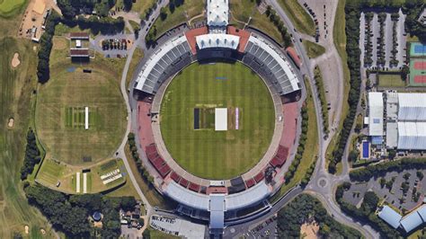 The many shapes of England’s cricket stadiums