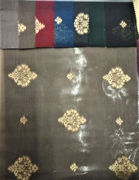 Designer Chanderi Fabric, Chanderi Suit Fabric, Chanderika Kapdaa ...