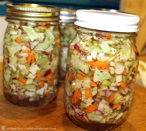 Cooking With Mary and Friends: Pickled Cabbage Slaw