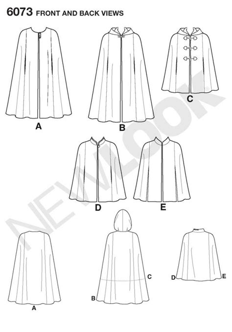 24+ Marvelous Photo of Cloak Sewing Pattern - figswoodfiredbistro.com