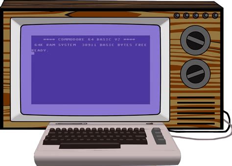Clipart - Commodore 64 set-up