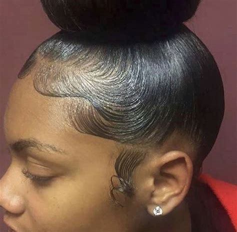 Ponytail Hairstyles Edges / lovely edges and high pony!!! very gorgeous ...