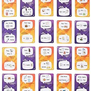 Amazon.com: Mattel Games MAD GAB Card Game of Verbal Puzzle Phrases ...