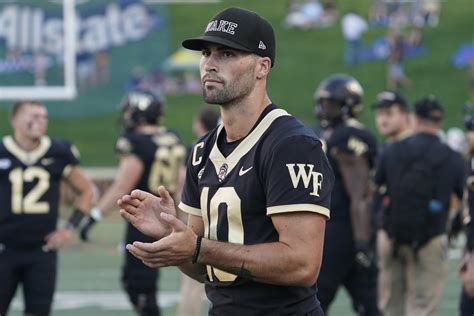 No. 23 Wake Forest set for Hartman's return at Vanderbilt | AP News