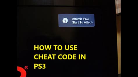 HOW TO use cheats code in ps3 - YouTube