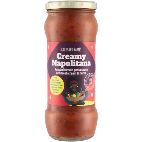 Backyard Farms Creamy Napolitana Sauce 400g | Gravies, Sauces & Pastes | Cooking Ingredients ...