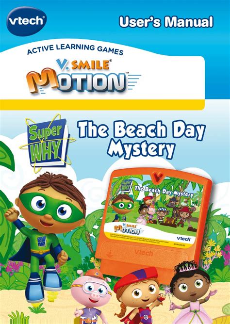 VTECH V.SMILE MOTION-SUPER WHY USER MANUAL Pdf Download | ManualsLib