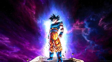 Ultra Instinct Goku Galaxy Live Wallpaper - MoeWalls