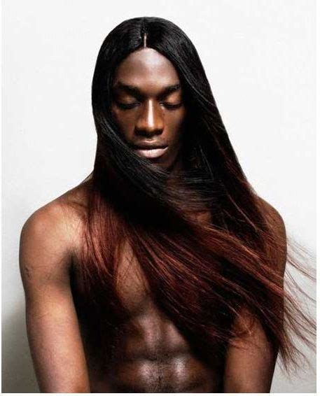 Straight Hair Hairstyles Black Men - madathos