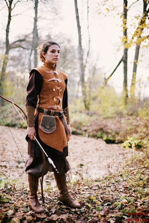 Waldläuferin | Larp costume, Fantasy costumes, Fantasy clothing